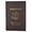 Brown, variant on USA Gold Logo Travel Passport Card Holder Case Protector Cover Wallet 351 PU USA (C)