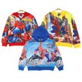 thumbnail image 2 of Nueva chaqueta de niño, ropa de invierno, abrigo con capucha para niños de otoño, ropa de salida para niños de Anime para bebés, Spiderman SuperheroXL (7T-8T) Gao Jinjia LED, 2 of 2