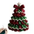 thumbnail image 2 of DIY Crochet Christmas Tree Kit for Beginners, Complete Handmade Holiday Decoration Set with Yarn, Easy Craft Kit for Making Hanging Ornaments, Home Party Decor & Embellishments, 2 of 4