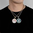 thumbnail image 3 of Collier Médaillons Conception Spéciale Délicat Colliers Multiusage Pendentif Chaînes Pendentif Chaînes à la Mode Personnalisé Tout-Match Bijoux Accessoire Or, 3 of 9