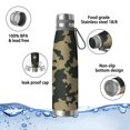 thumbnail image 4 of 29oz Insulated Water Bottle with Tea Infuser, Stainless Steel Travel Mug, Camouflage Print, 4 of 6