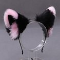thumbnail image 5 of Diadema de pelo con orejas de gato y zorro de piel sintética de felpa para mujer y niña, diadema para Cosplay, tocado para fiesta de disfraces, accesorios para el cabello, 5 of 5