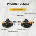 thumbnail image 2 of 1PC/2PCS Seamless Stone Seam Setter Manual Rubber Vacuum Leveling Setter for Joint with 8" Suction Cups Horizontal Bar, 2 of 5