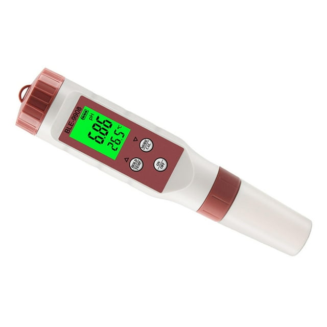 de agua quatre en un Tds metales pesados con retroiluminación en apariencia de bolígrafo piscinas Sensor analizador Tds para peceras estanque agu Zulema Detector de pH