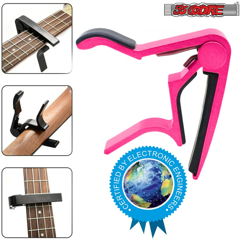 Guitar Capo Acoustic Clip Guitar String Instrument Clamp Fret Electric  Guitar Accessories Guitar Neck Capos 5 Core