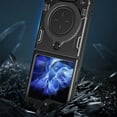 thumbnail image 2 of ELEHOLD Heavy Duty Rugged Case for Motorola Razr+ 2025 /Motorola Razr+ 2024,Sliding Lens Cover Foldable Kickstand Bracket Strong Magnetic Force Shockproof Hybrid Case,Red, 2 of 7
