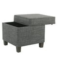 thumbnail image 5 of HomePop Square Ottoman with Lift Off Top, Multiple Colors, 5 of 8