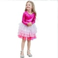 thumbnail image 5 of KYAIGUO Baby Kids Girls Spring Fall Dress Toddler Long Sleeve Princess Skirt Pullover Party Tulle Dresses for Little Girls,Sizes 3-8Y, 5 of 8