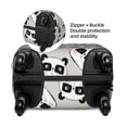 thumbnail image 2 of Pofeuu Cute Panda Print Luggage Suitcase Cover Protector Luggage Washable Covers Aesthetic for 18/24/28/32 inch Luggage（No luggage included）-Small, 2 of 7