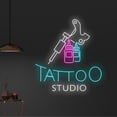 thumbnail image 2 of Handmadetneonsign Tattoo Studio Neon Light, Tattoo Shop Led Sign, Wall Decor, 2 of 5