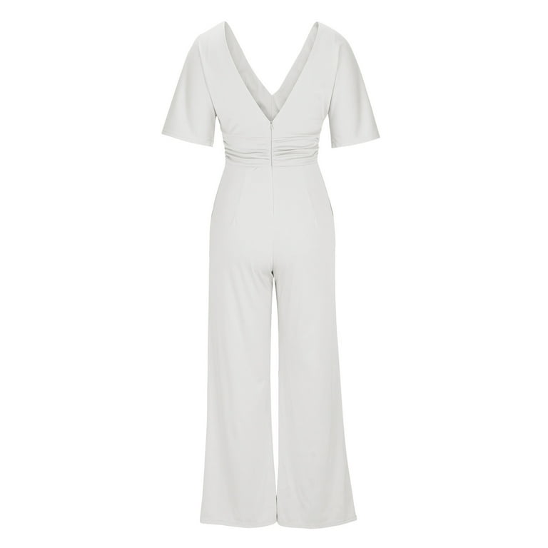 all white party dresses and jumpsuits White Party Dresses, Jumpsuits & Styles