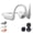 White, variant on 8mp Smart Camera Open-Ear Headset EIS Video, Ai, Ip54 Waterproof | Open Ear Bluetooth 5.4 Wireless Earphones with AI Translation, Dual Mic, for Running, Cycling and Travel