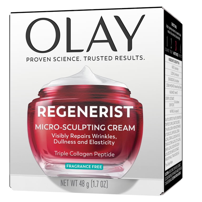 値下げ 新品 未使用 OLAY マイクロスクラビング クリーム Olay Skin Care Regenerist Micro-Sculpting Wrinkle Cream Face