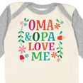 thumbnail image 4 of Inktastic Oma and Opa Love Me Girls Long Sleeve Baby Bodysuit, 4 of 5