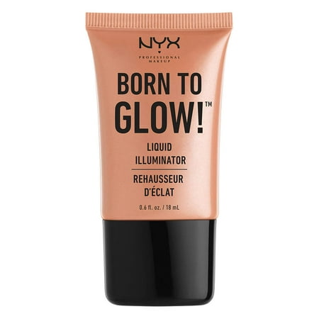 NYX Professional Makeup Born To Glow Liquid Illuminator, (Best Liquid Illuminator To Mix With Foundation)