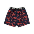 thumbnail image 3 of LazyOne Funny Animal Boxers, Novelty Boxer Shorts, Humorous Underwear, Gag Gifts for Men, Ocean, Sea (Lobster, Large), 3 of 7