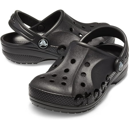 クロックス（crocs）（キッズ）ジュニアサンダル バヤ クロッグ キッズ ブラック 207013-001-2023 スポーツ シャワサン レジャー プール サボサンダル