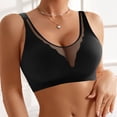 thumbnail image 2 of Minimizer Bras for Women Plus Size Mesh Breathable Seamless Lifting Light Support Push Up Bralettes Everyday Bra, 2 of 5