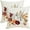 White, variant on Fall Autumn Pumpkin Throw Pillows Cover 18x18 Inch White Pumpkins Harvest Pillow Covers Set of 2 Thanksgiving Maple Leaves Outdoor Linen Decorative Pillow Case for Home Couch Bed Sofa Decor