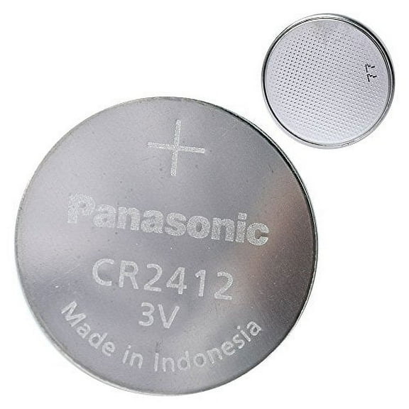 Panasonic CR2412 Lithium Battery 3V (2 Batteries Per Pack)