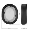 thumbnail image 5 of Comfort Ear Pads Cushion for CORSAIR HS55 HS55 PRO HS65 Headset Earpads Buckle, 5 of 8