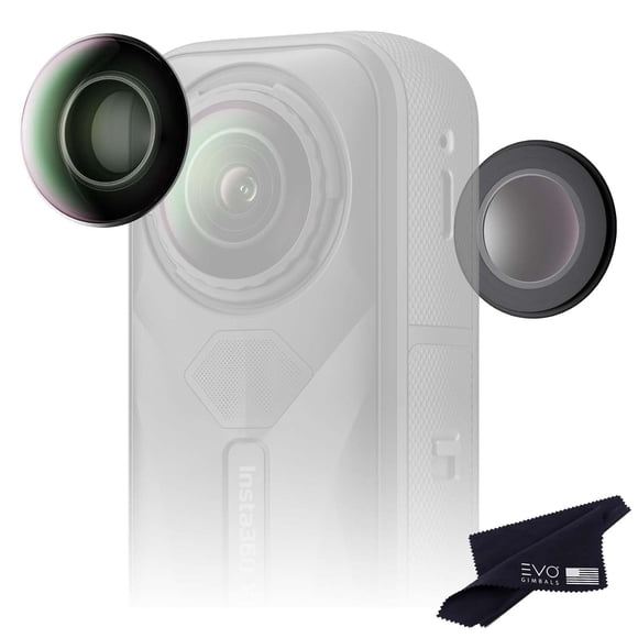 Insta360 X5 Replacement Lens Complete Kit | with 2× Official Replaceable Lenses for Insta360 X5, Plus Tools to Replace and Clean The Lens