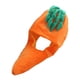 thumbnail image 3 of Sombrero de disfraz de zanahoria Hugo para niñas de peluche de Halloween, 3 of 10