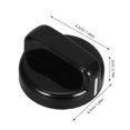thumbnail image 2 of ADDHAT 4Ud Perillas Redondas Para Control Cocina Gas Reemplazo Práctico Color Negro, 2 of 8