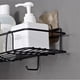 thumbnail image 4 of Organizador de ducha de esquina, organizador de baño de metal adhesivo for pared con ganchos, 4 of 7