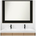 thumbnail image 2 of Amanti Art Custom Wall and Bathroom Mirror (38.75 x 47.75 in.), Mezzanine Espresso Frame, 2 of 7