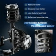 thumbnail image 6 of Struts and Shocks Front Complete Assembly for 2011-2016 Hyundai Elantra, Struts and Shocks with Coil Springs, Durable, Easy to Install, OE Dirct Replace - 172709 /172708, 6 of 6