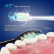 thumbnail image 3 of Cepillo de dientes ultrasónico recargable rápido impermeable eléctrico Ipx7 rojo, 3 of 5