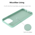 thumbnail image 6 of Ebizware Apple iPhone 14 Plus Shockproof Liquid Silicone Full-Body Protective Case Cover Mint Green, 6 of 8