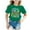 Green, variant on QHFBli Girls First Day of School Shirt for Kids Girls Boys Back to School Outfits Tie Dye T-Shirt Student Graphic Tees Tops Black 3-4 Years