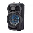 thumbnail image 4 of Portable Bluetooth Speaker, LED Lights, 8" Woofer, 1.5" Tweeter, TWS, Wired Mic, Remote, USB, SD Card, AUX, FM MIC Input, 1,800 mAh Rechargeable Battery, Axess PABT6032 Indoor Outdoor Wireless Speaker, 4 of 8