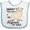White and Blue, variant on Inktastic Granny's You Say Alpaca My Bags Boys or Girls Baby Bib