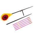 thumbnail image 1 of Winter Ice Fishing Rods Ice Fishing Pole ABS Top Section, 1 of 8