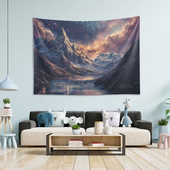 Yayeee Tapestry Wall Hanging for Bedroom 60 x 40" Home Decoration for Living Room, Ethereal Mountain