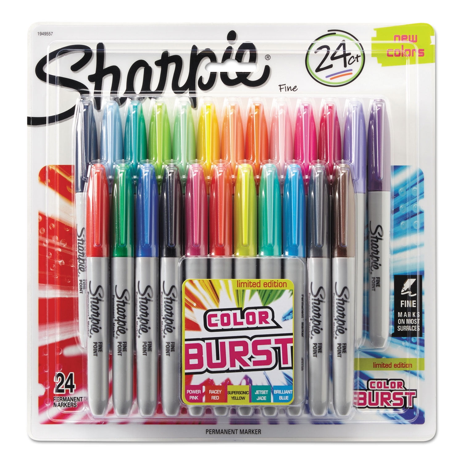 Permanent Markers Fine Point Assorted 24/Set (並行輸入品) Amazon.com : SHARPIE Permanent Markers, Fine Point, Assorted