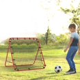 thumbnail image 2 of HOMCOM Rebounder Net Football Training Aid Kickback Target Play Red, 2 of 9