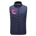 thumbnail image 2 of Chaquetas y abrigos casuales sin mangas y sin capucha, de talla grande, para hombre y mujer. Chaqueta térmica de invierno para mujer., 2 of 5