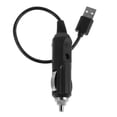 thumbnail image 1 of ADDHAT Adaptador De Corriente Para Auto Negro Con Función De Continuidad Para Batería Y Puerto USB, 1 of 8