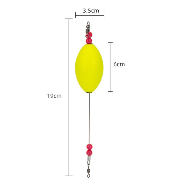 Flotador de espuma Big Belly, boya flotante de pesca de alta sensibilidad, Bobber (amarillo) Hugtrwg Para Estrenar