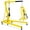 2T Yellow, variant on 2-Ton Folding Hydraulic Engine Hoist 4400 LBS Portable Cherry Picker Lift with Telescopic Boom and 6 Casters for Garage/Workshop Yellow