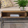 thumbnail image 3 of Ironworks Coffee Table in Vintage Golden Pine - Engineered Wood, 3 of 7