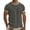 A-Grey18, variant on XIAOCHA Men's Ringer Tee Short Sleeve Round Neck Contrast Trim Casual Loose Fit Lightweight Daily Shirt