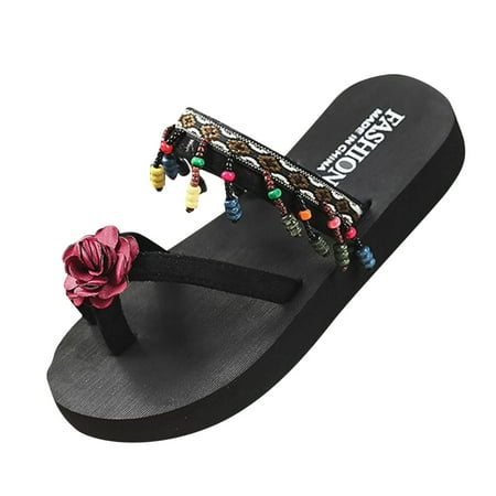 

Platform Sandals Women Fashion Spring And Summer Eva Women Slippers Indoor And Outdoor Platform Ethnic Style Beach Shoes Sandals For Women Dressy Summer Prom Dress