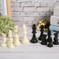 thumbnail image 1 of International Chess Chessman, 34PCS Stick Flannelette King International Chess, Chess Game, Sturdy Durable For Interaction Parent-child, 1 of 8