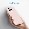 thumbnail image 4 of JETech Silicone Case Compatible with iPhone 13 Pro 6.1-Inch, Silky-Soft Touch Full-Body Protective Phone Case, Shockproof Cover with Microfiber Lining (Pink), 4 of 7