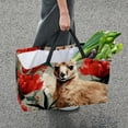 thumbnail image 7 of Kangaroo Large Capacity Reusable Oxford Cloth Storage Bin: Foldable Storage Bag, Picnic Basket, and Storage Box, 7 of 7